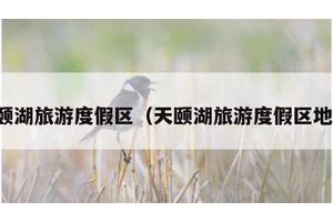 天颐湖旅游度假区（天颐湖旅游度假区地址）