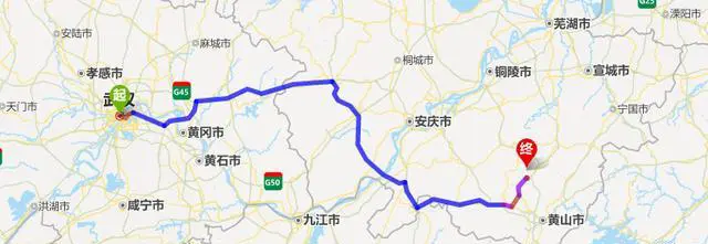 从武汉开车去黄山中途有哪些值得推荐的景点？