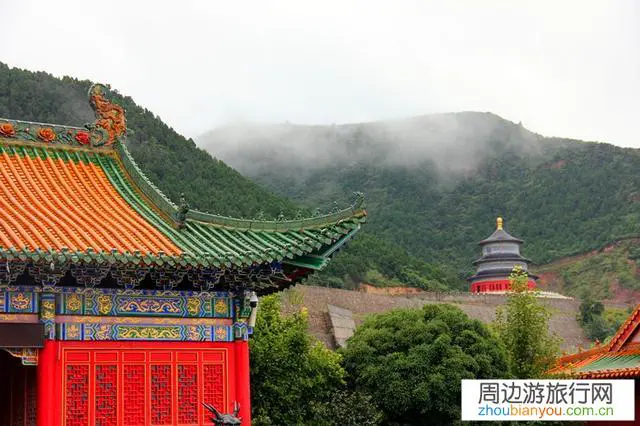 中国古建筑为什么都建在风景美的地方？