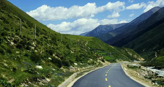 川藏线海拔高度示意图?川藏线海拔最高的地方是哪里