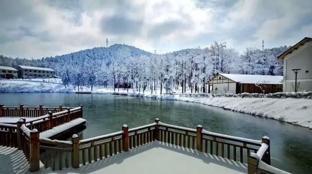 冬天宁波四明山上的雾凇漂亮吗？