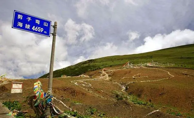 川藏线海拔高度示意图?川藏线海拔最高的地方是哪里