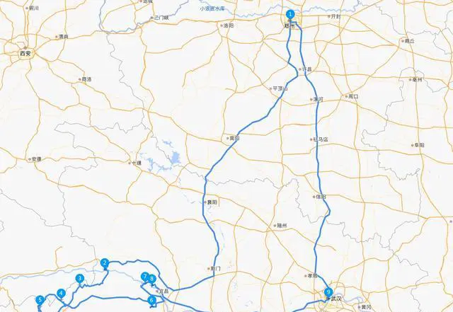 国庆假期从郑州自驾到湖北,怎么规划不重复路线有什么旅游攻略?