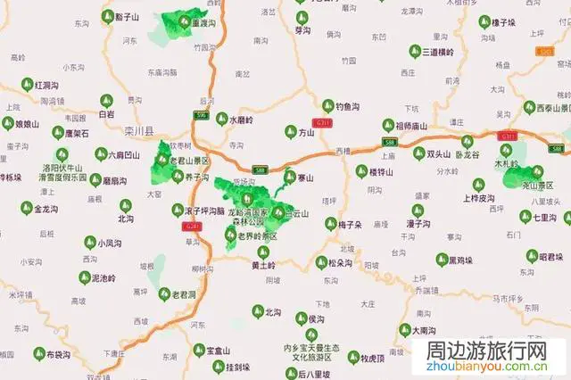 请推荐从郑州去伏牛山自驾游攻略？