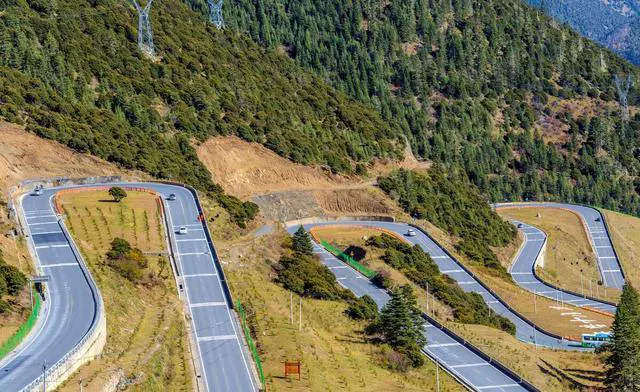 川藏线海拔高度示意图?川藏线海拔最高的地方是哪里