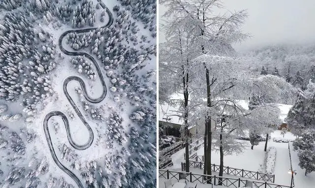 冬天宁波四明山上的雾凇漂亮吗？