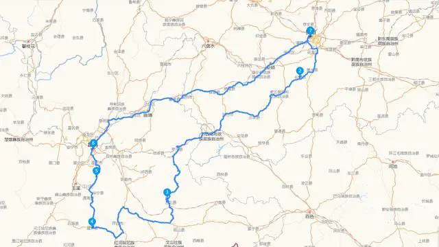 9天从贵阳自驾云南普者黑及周边游玩,线路怎么安排,谢谢?